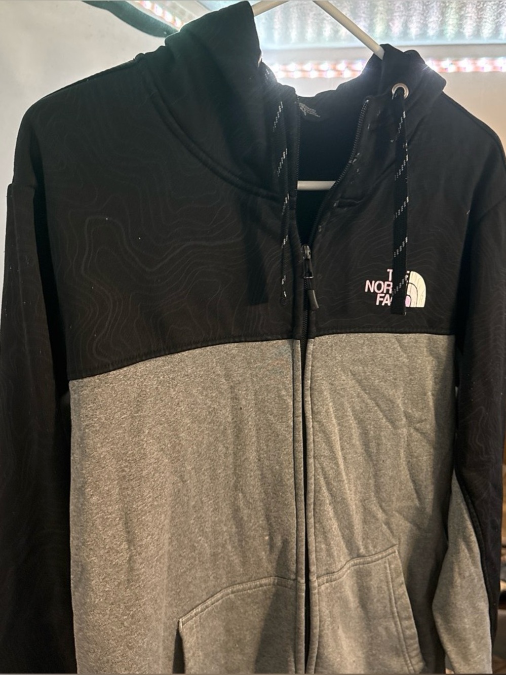 The North Face Black Hooded Zip Jacket